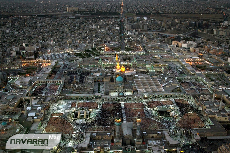 سفر زمینی شیراز تا مشهد