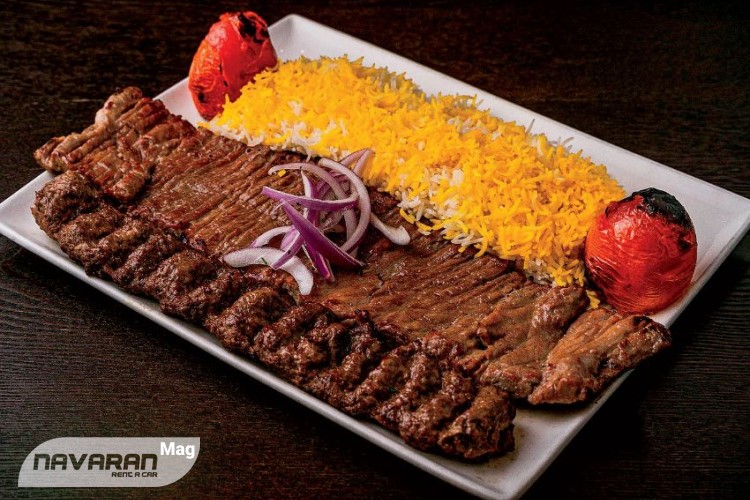 Iranian Soltani Kebab