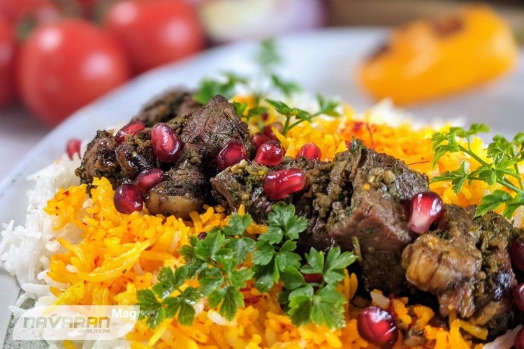 Iranian Torsh Kebab