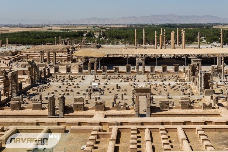 The water supply source of Persepolis