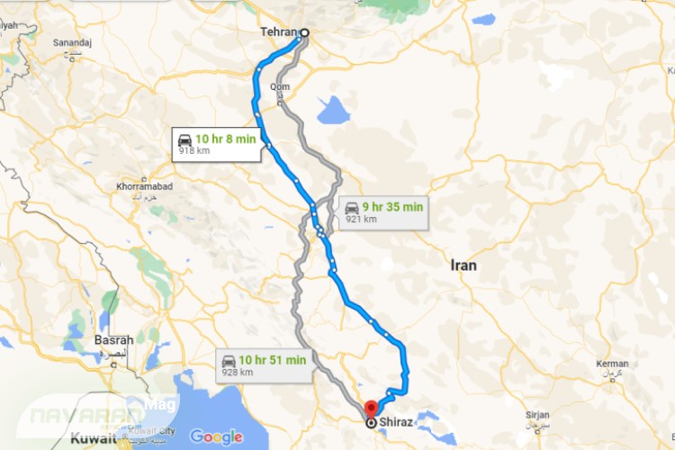 The ultimate guide to road trip from Tehran to Shiraz